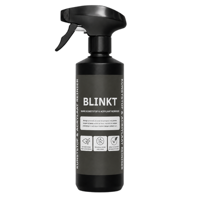 kunststof reiniger blinkt en ook acrylaat hero