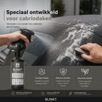 Cabriodak Reiniger met Nano Coating