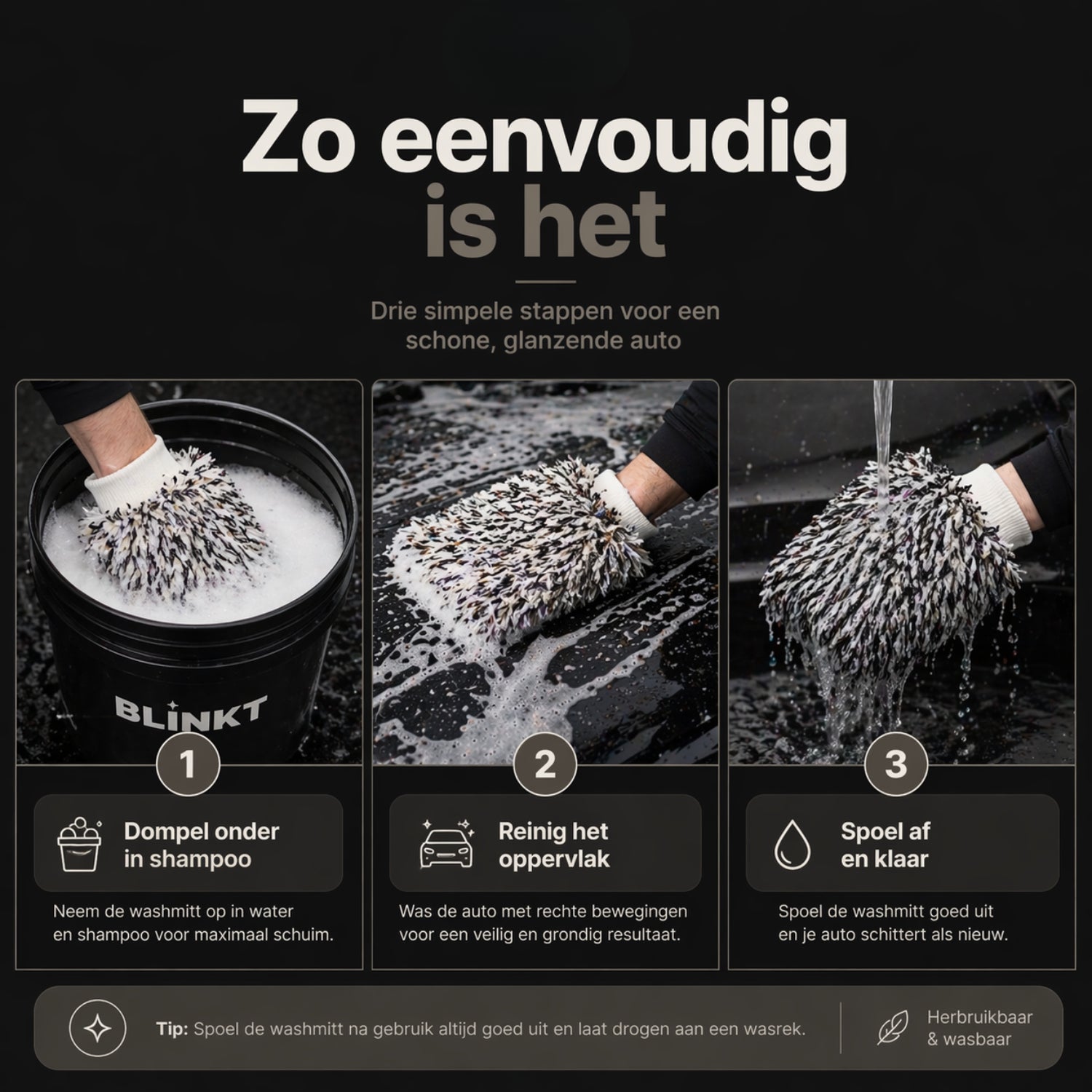 Microvezel Washmitt