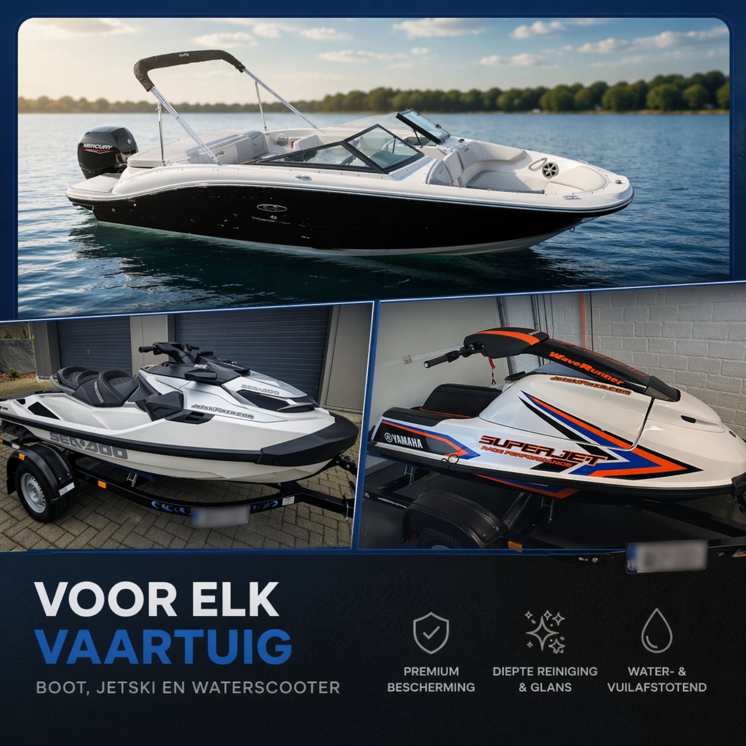 Bootshampoo met Nano Coating