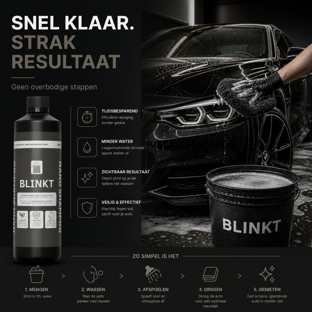 Autoshampoo met Nano Coating