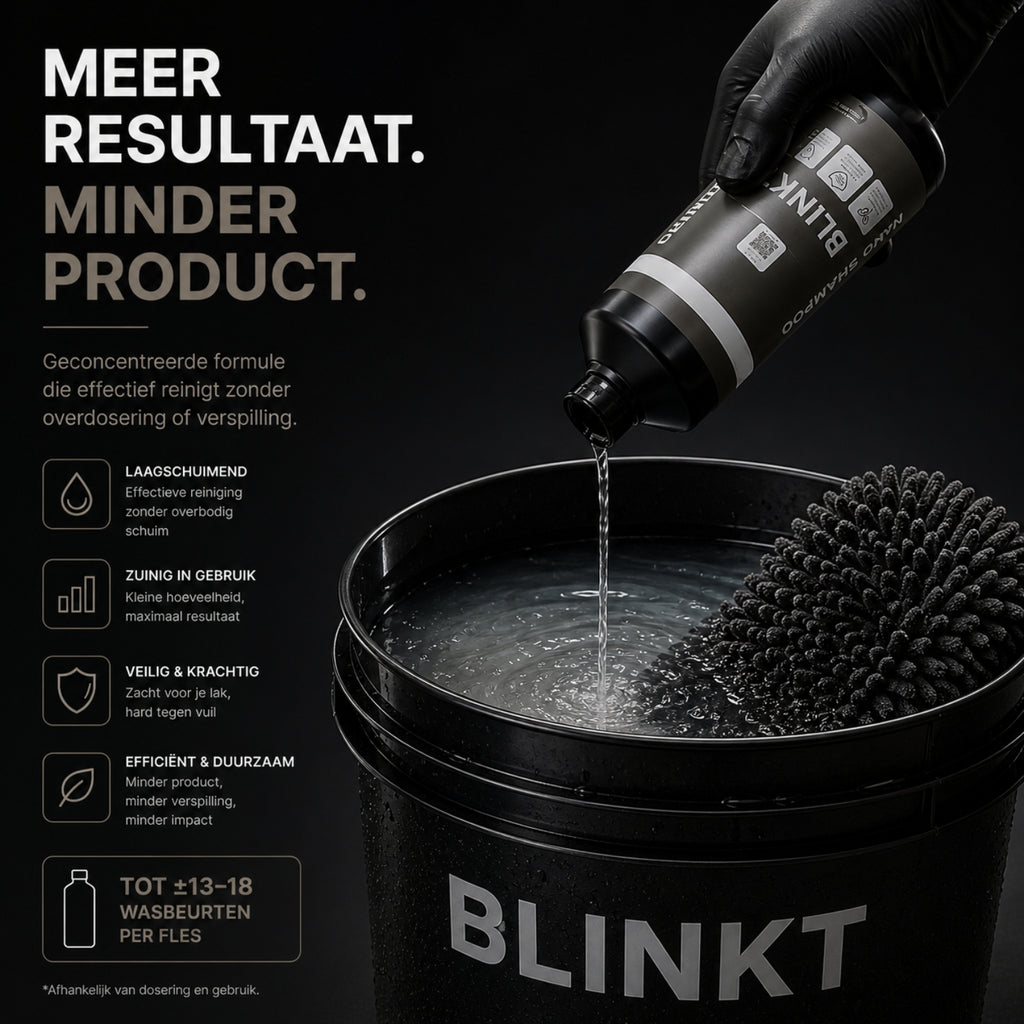 Autoshampoo met Nano Coating