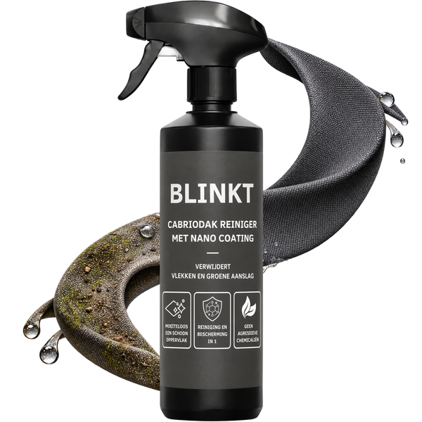 Cabriodak Reiniger met Nano Coating