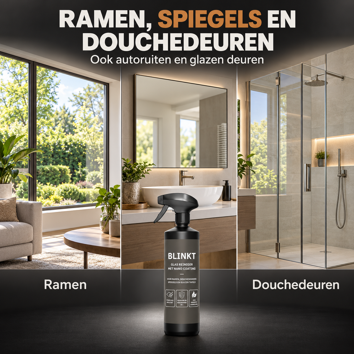 Nano Coating Glas Voordeelpakket met Droogdoek