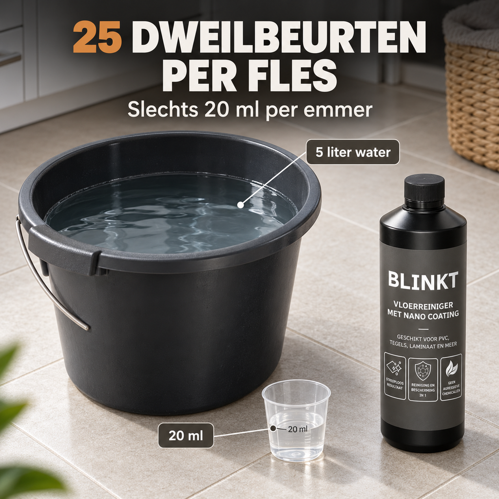PVC & Tegelreiniger met Nano Coating