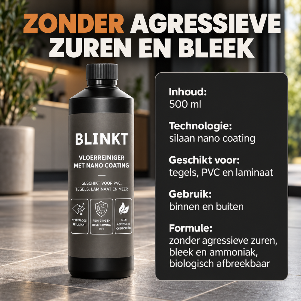 PVC & Tegelreiniger met Nano Coating