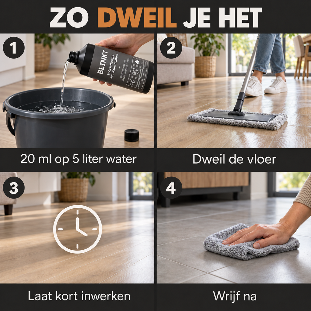 PVC & Tegelreiniger met Nano Coating