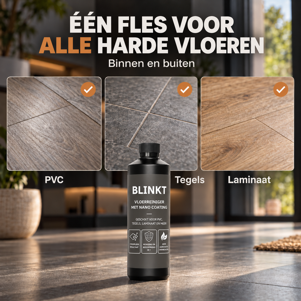 PVC & Tegelreiniger met Nano Coating