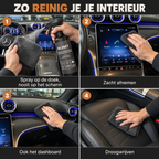 Interieurreiniger Auto met Nano Coating