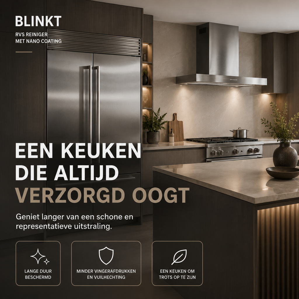 RVS Reiniger met Nano Coating