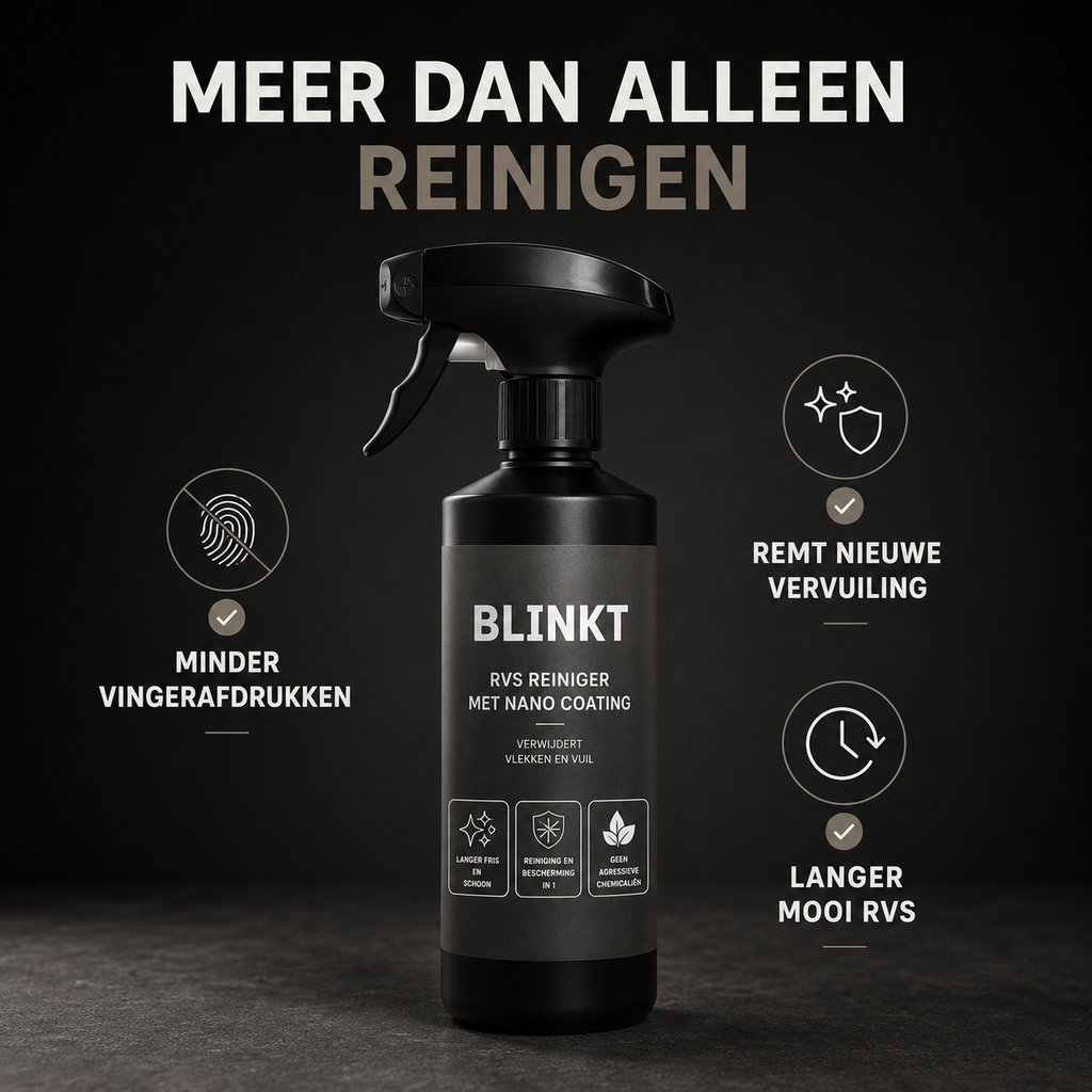 RVS Reiniger met Nano Coating