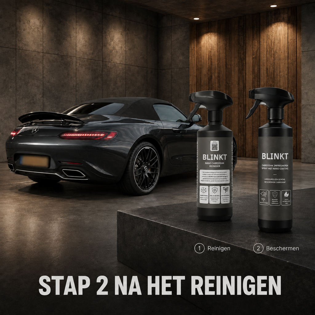 Cabriodak Impregneerspray met Nano Coating