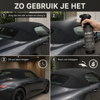 Cabriodak Impregneerspray met Nano Coating