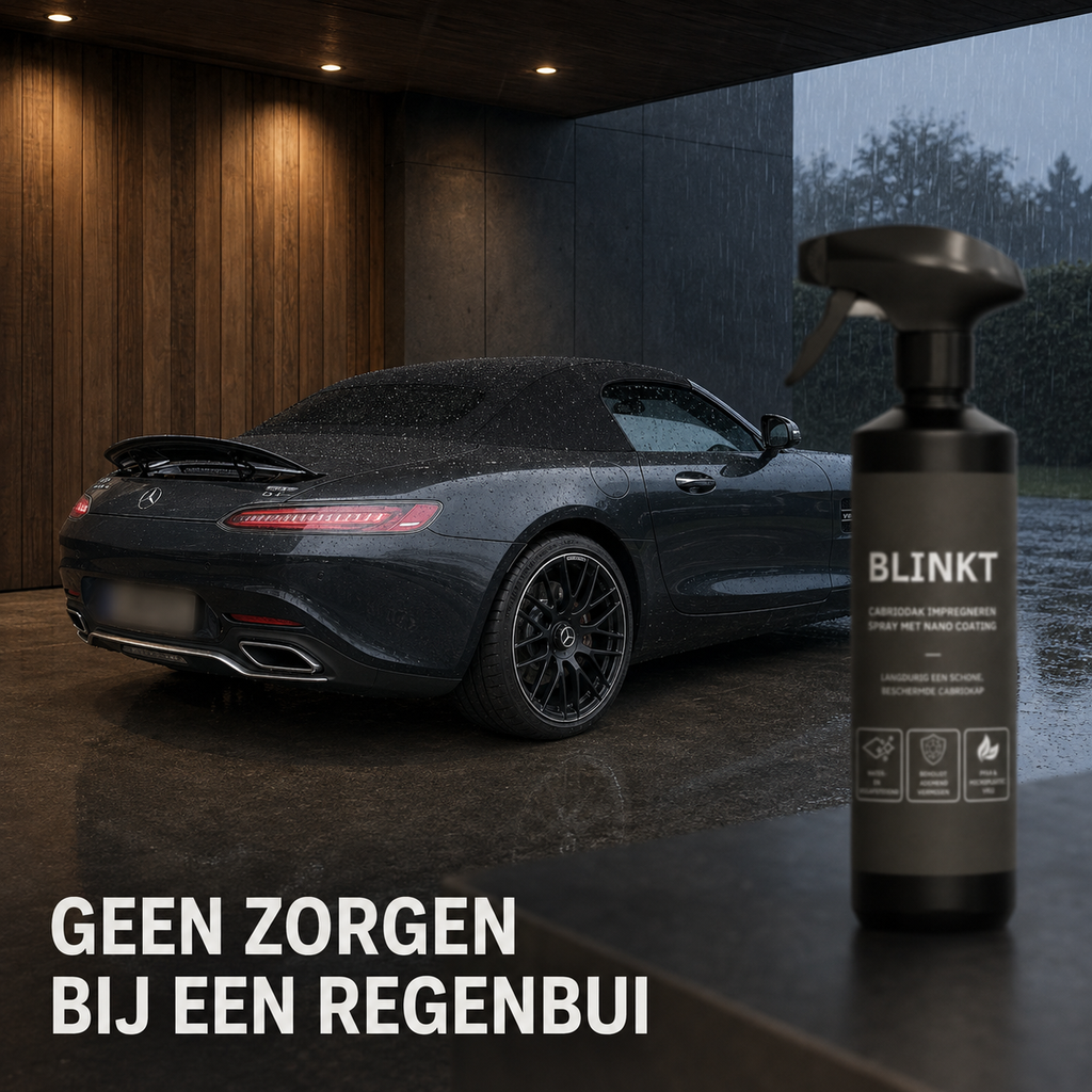 Cabriodak Impregneerspray met Nano Coating