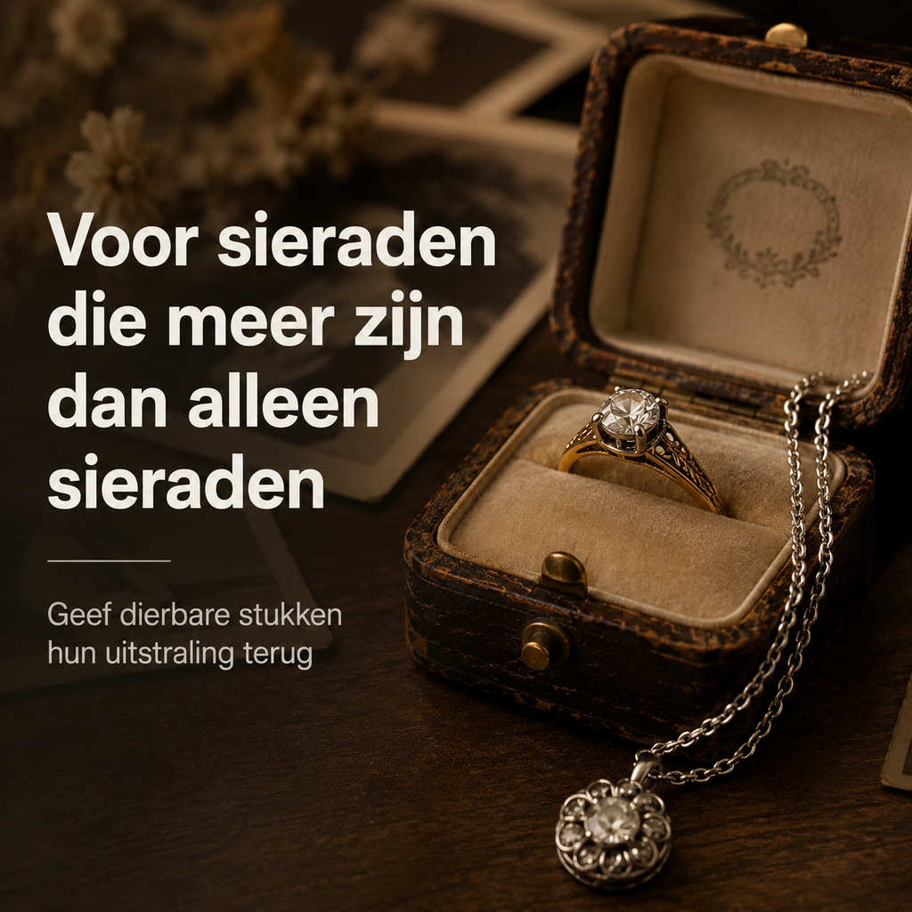 Sieraden Reiniger met Nano Coating