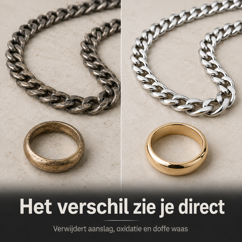Sieraden Reiniger met Nano Coating