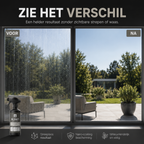 Glasreiniger met Nano Coating