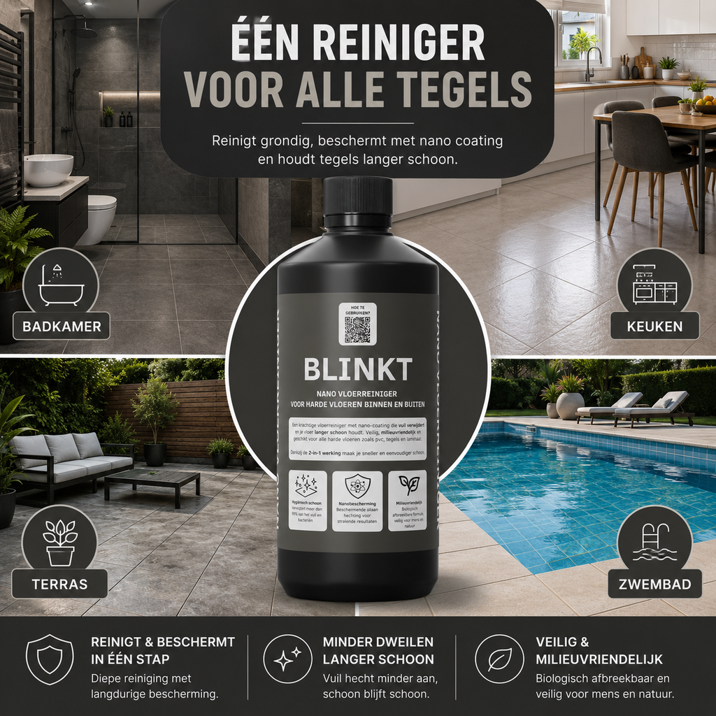 Tegelreiniger met Nano Coating