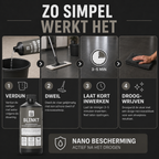 Tegelreiniger met Nano Coating