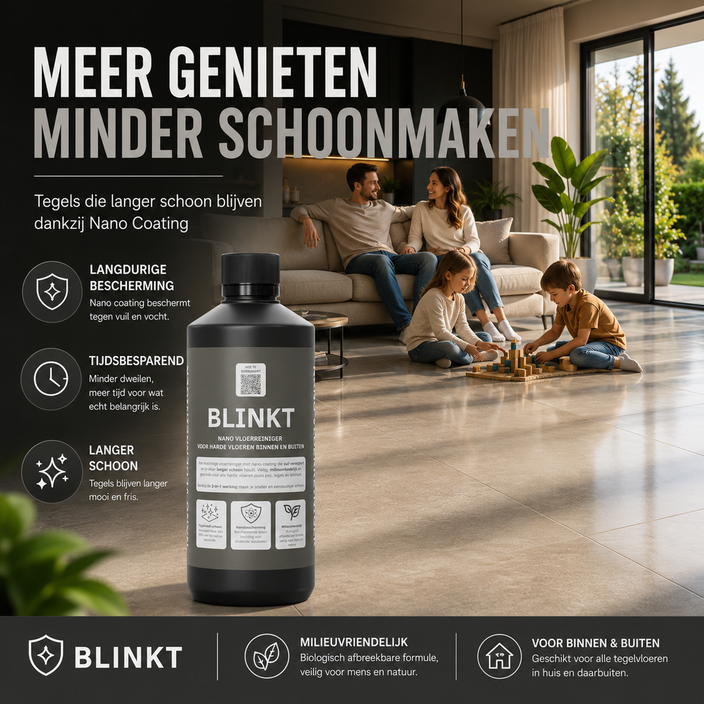 Tegelreiniger met Nano Coating