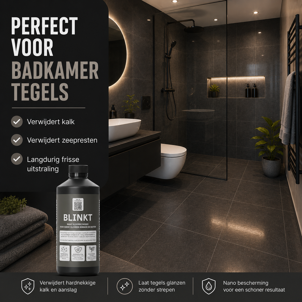 Tegelreiniger met Nano Coating