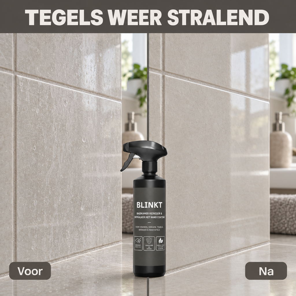 Badkamer Ontkalker met Nano Coating