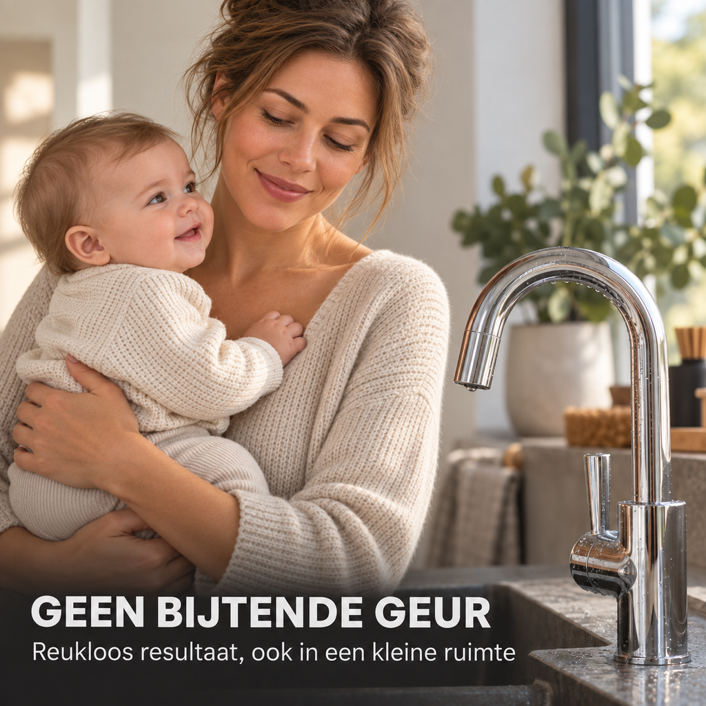 Kraan Ontkalker met Nano Coating
