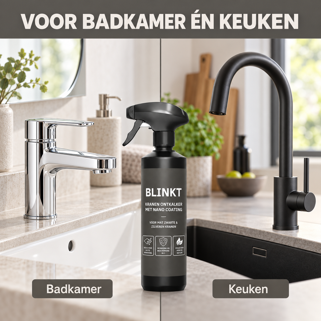 Kraan Ontkalker met Nano Coating