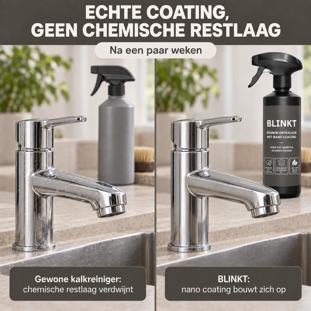 Kraan Ontkalker met Nano Coating