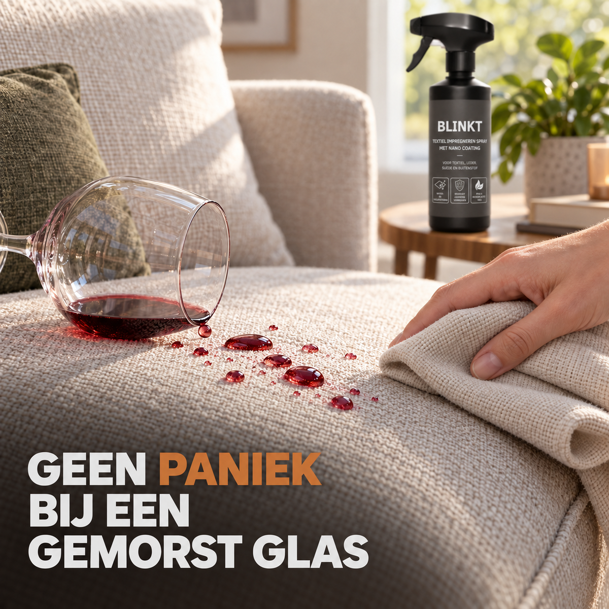 Impregneerspray Bank & Meubelstof met Nano Coating
