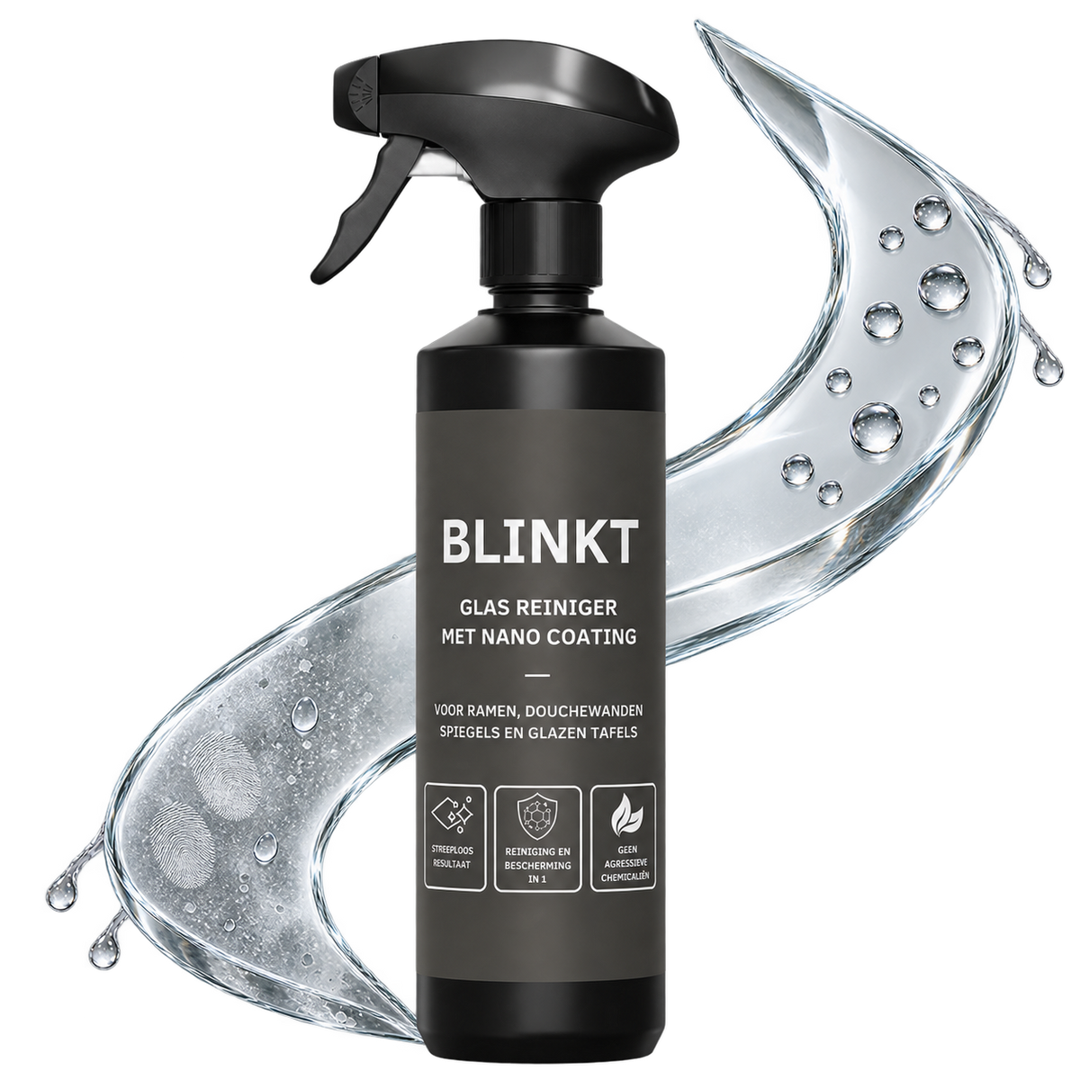 Glasreiniger met Nano Coating