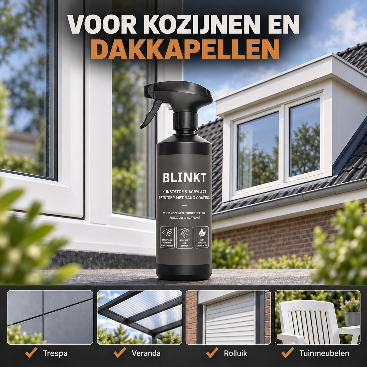 Kunststof Reiniger met Nano Coating
