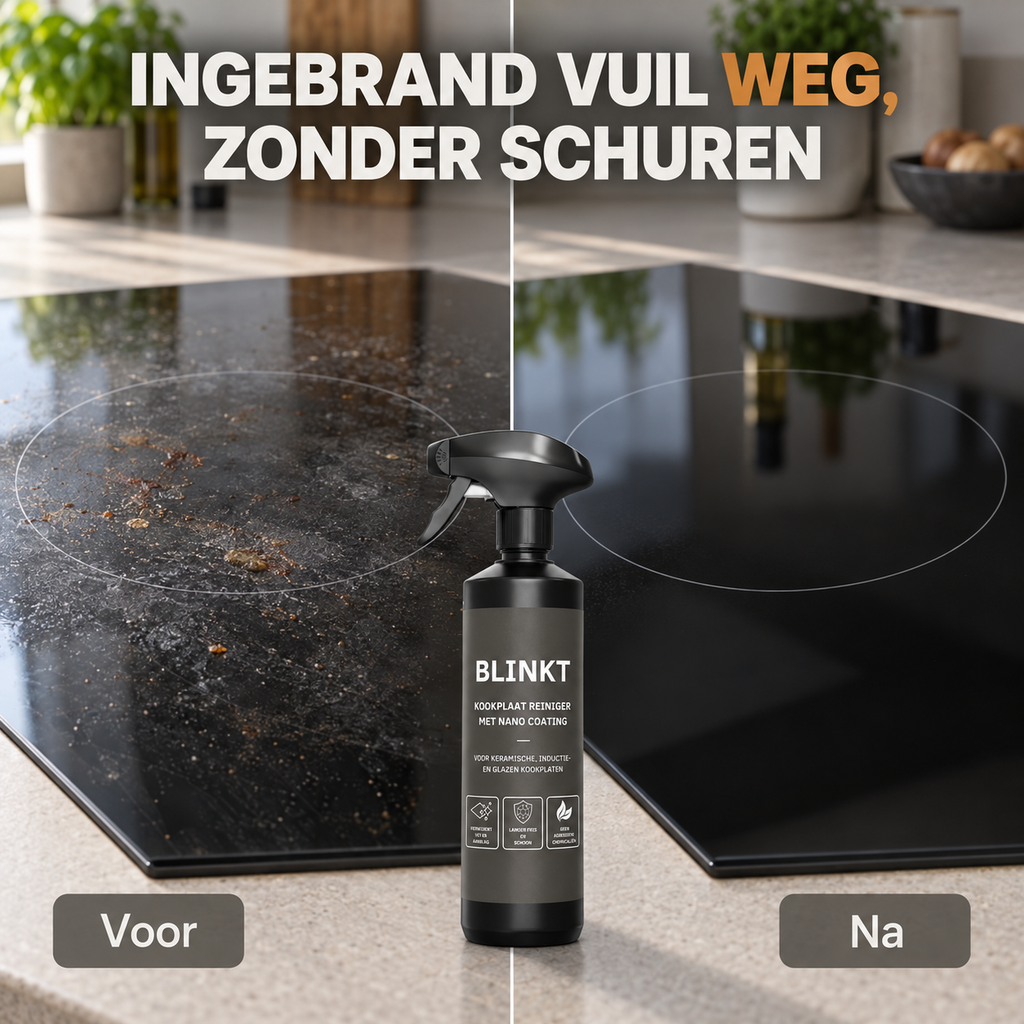 Kookplaat Reiniger met Nano Coating