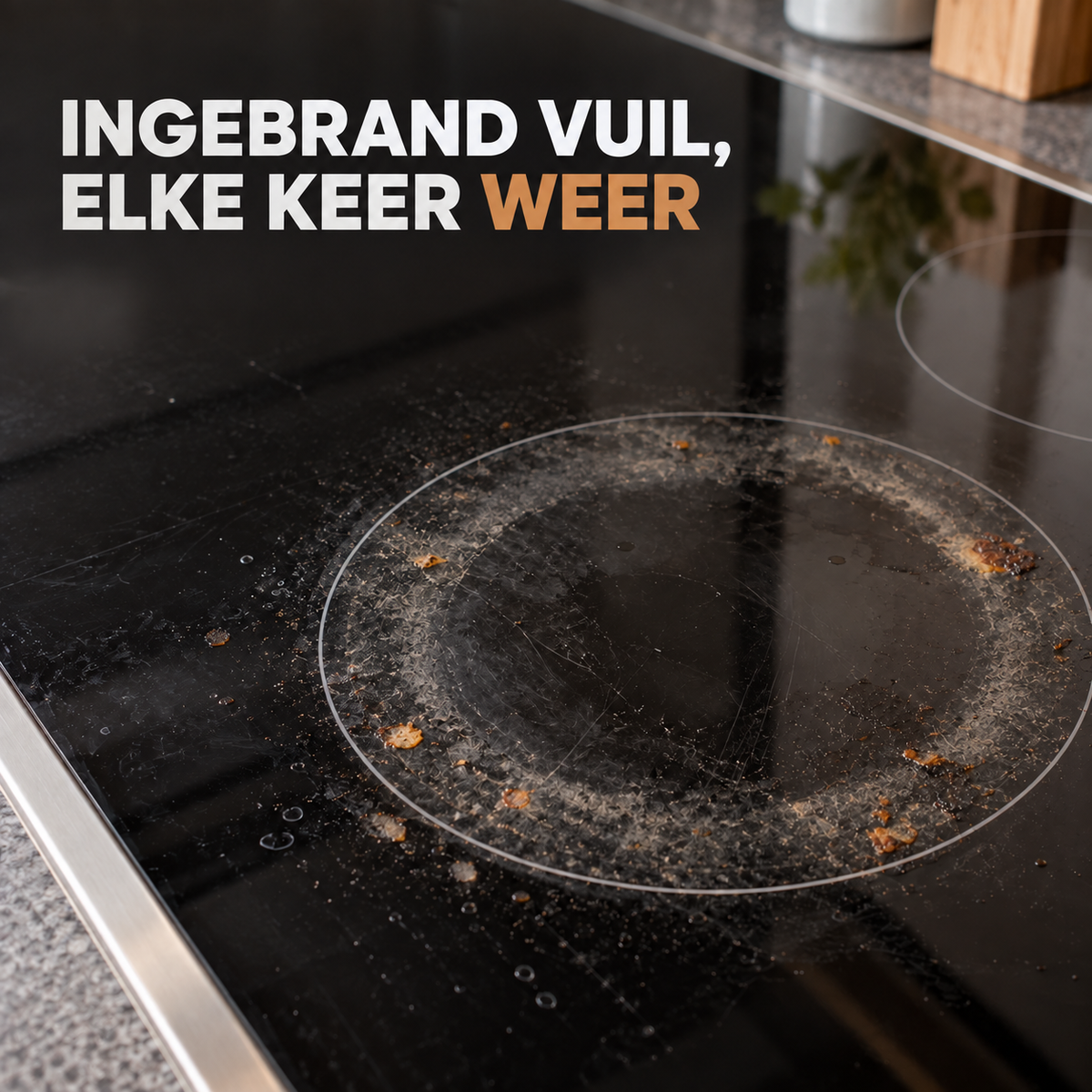 Kookplaat Reiniger met Nano Coating