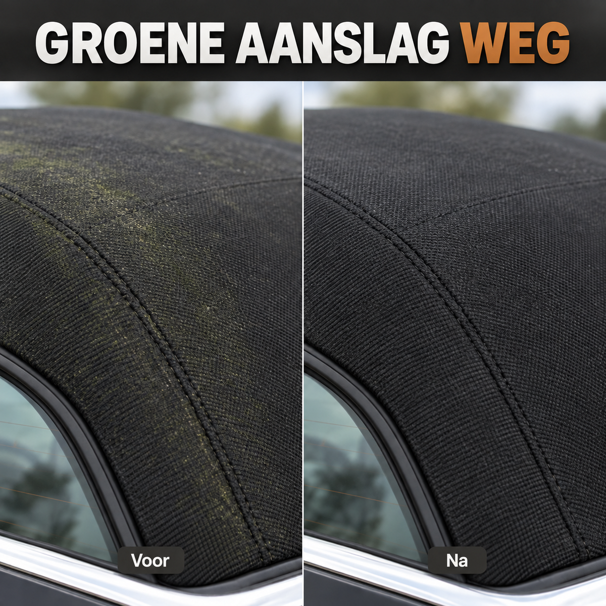 Cabriodak Reinigen en Impregneren Set met Nano Coating