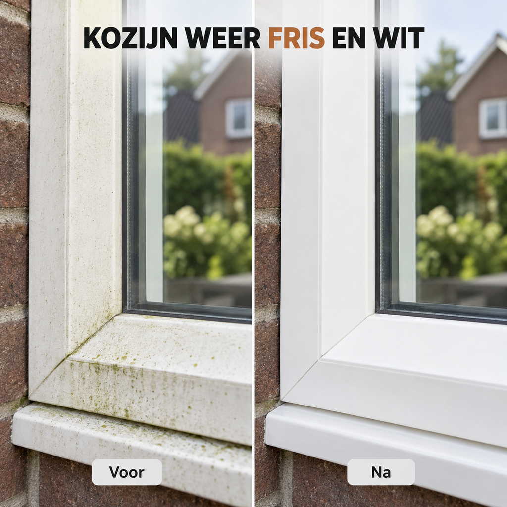 Kunststof Kozijnen Onderhoud Set met Nano Coating