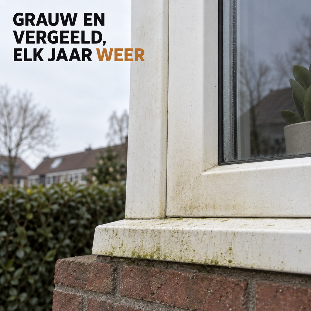 Kunststof Kozijnen Onderhoud Set met Nano Coating