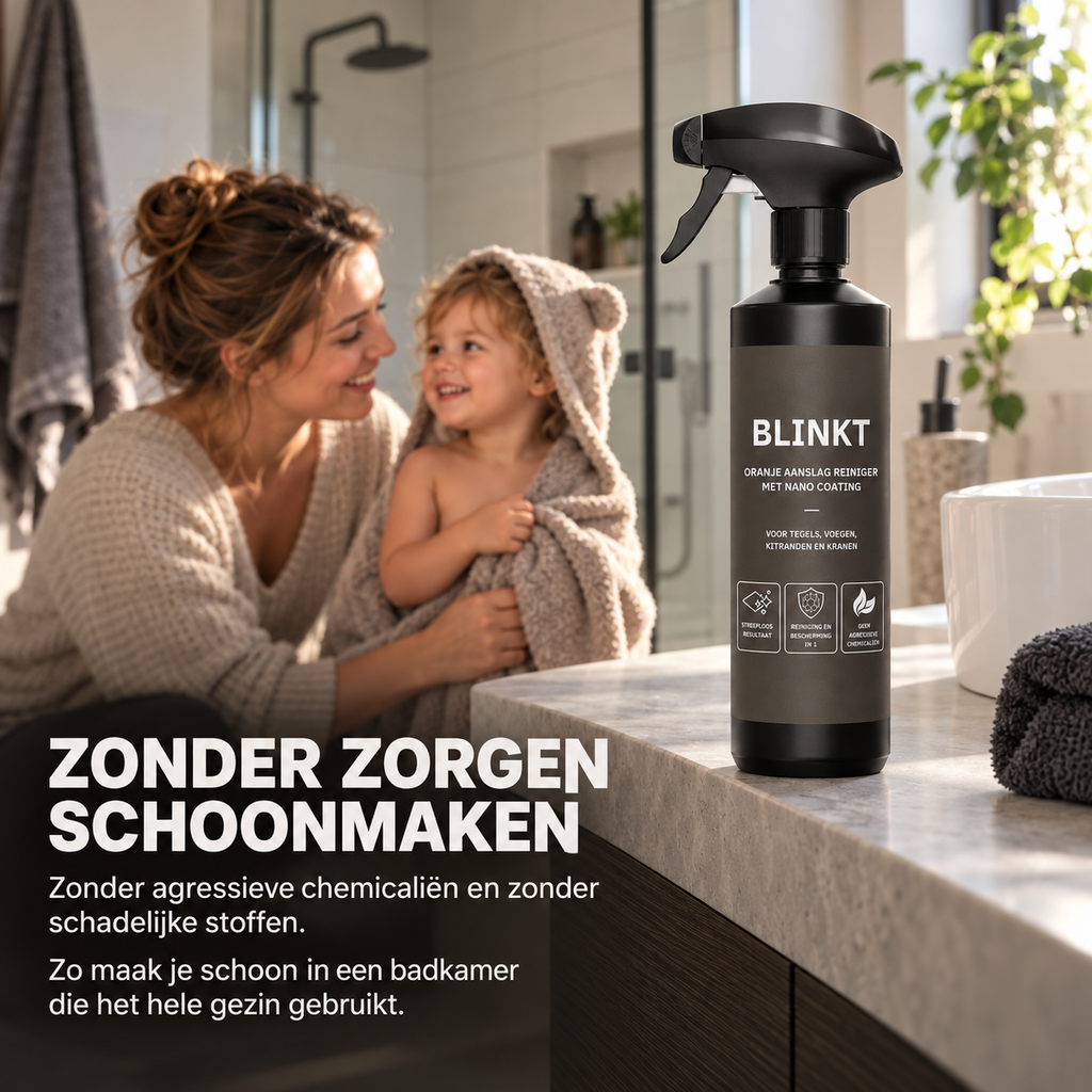 Oranje Aanslag Reiniger met Nano Coating