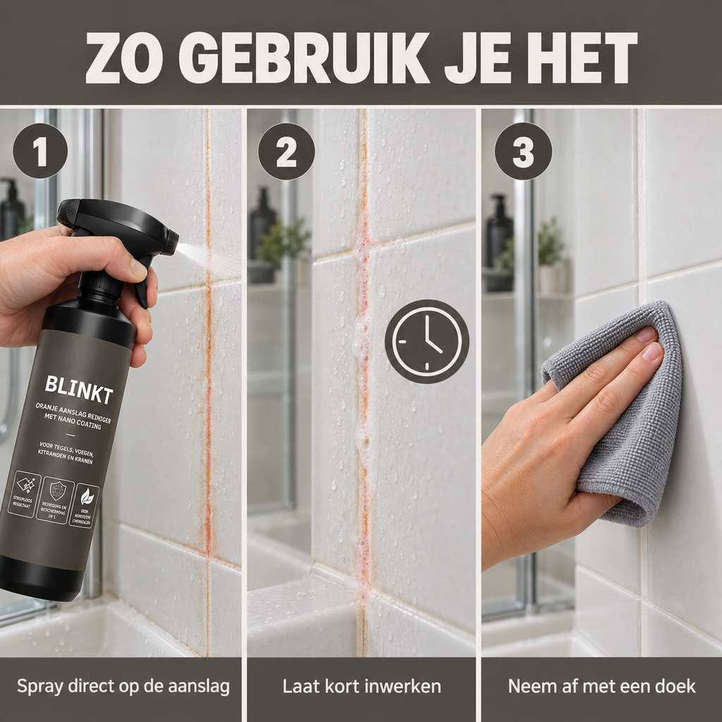 Oranje Aanslag Reiniger met Nano Coating