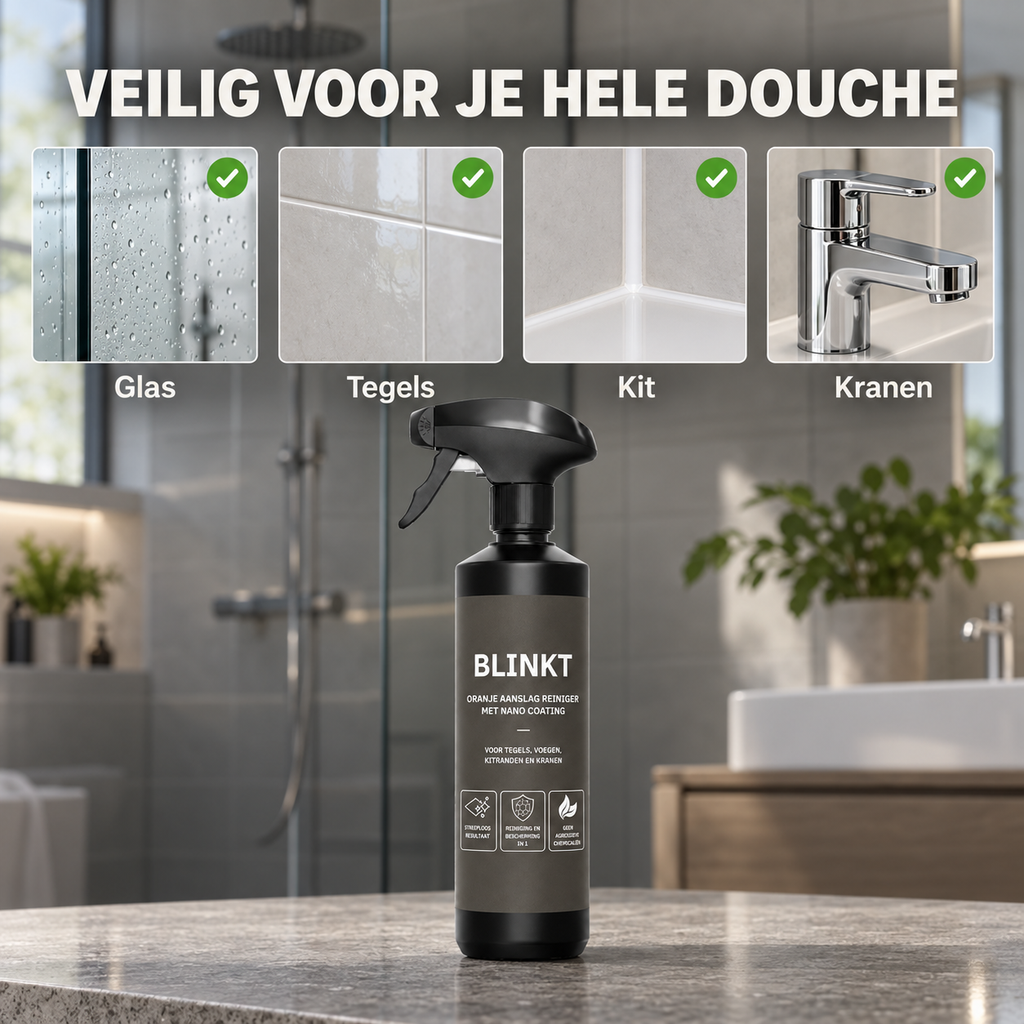 Oranje Aanslag Reiniger met Nano Coating