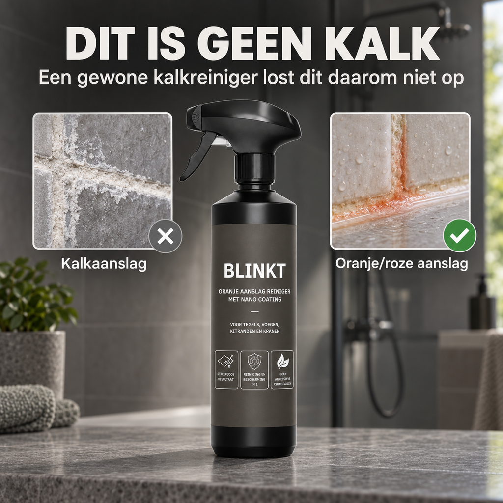 Oranje Aanslag Reiniger met Nano Coating