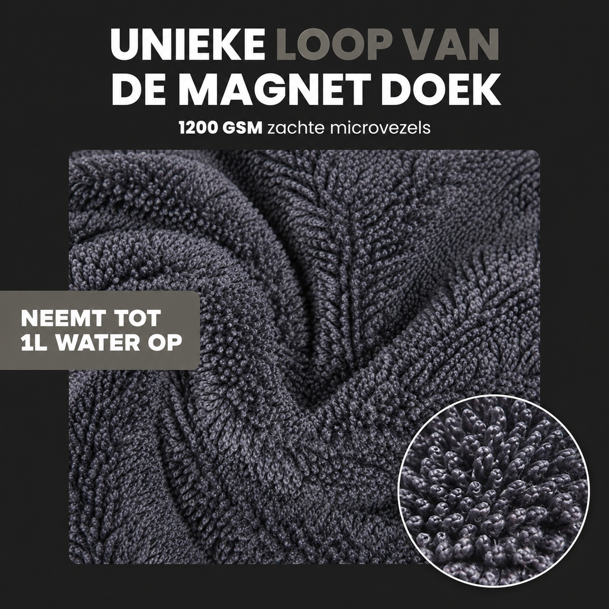 Microvezel Droogdoek 40x40