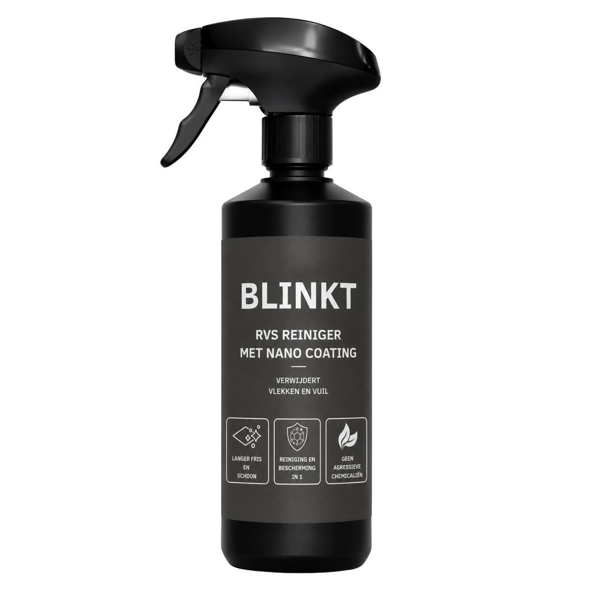 RVS Reiniger met Nano Coating – BLINKT productfoto