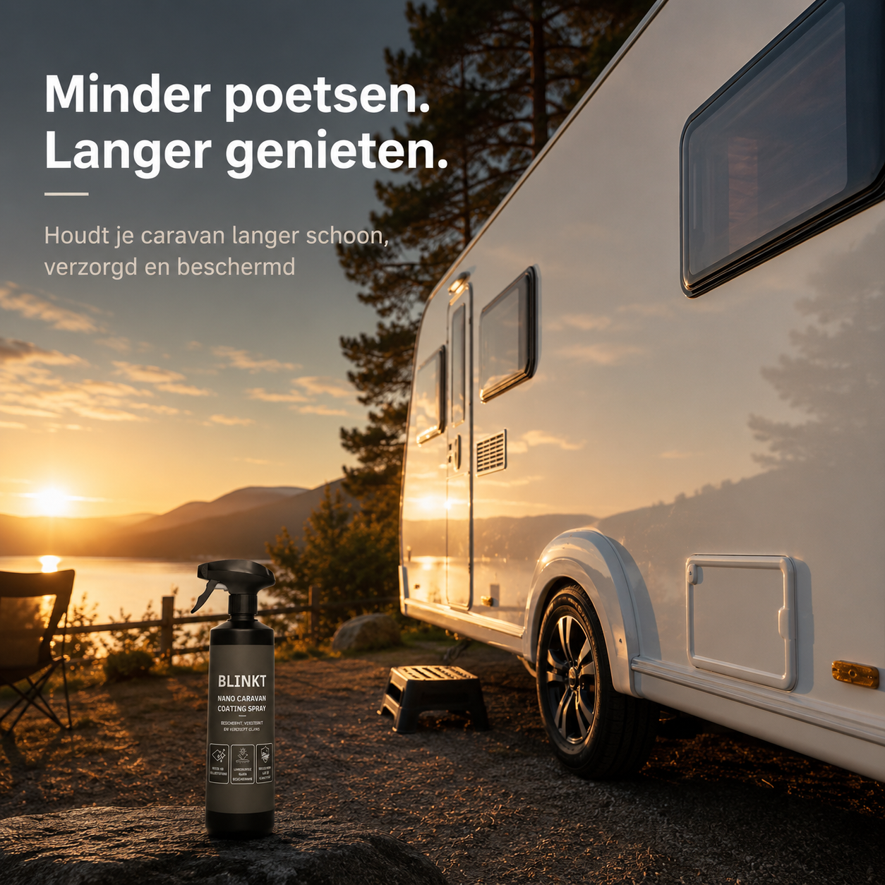 blinkt caravan coating - minder poetsen en meer genieten