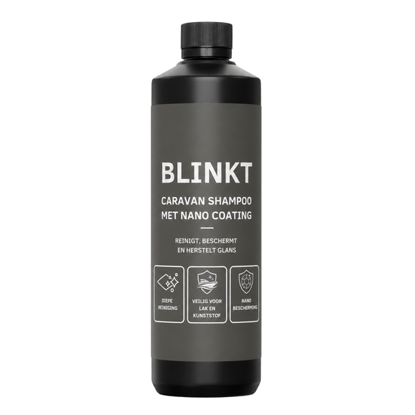 caravan shampoo met nano coating blinkt