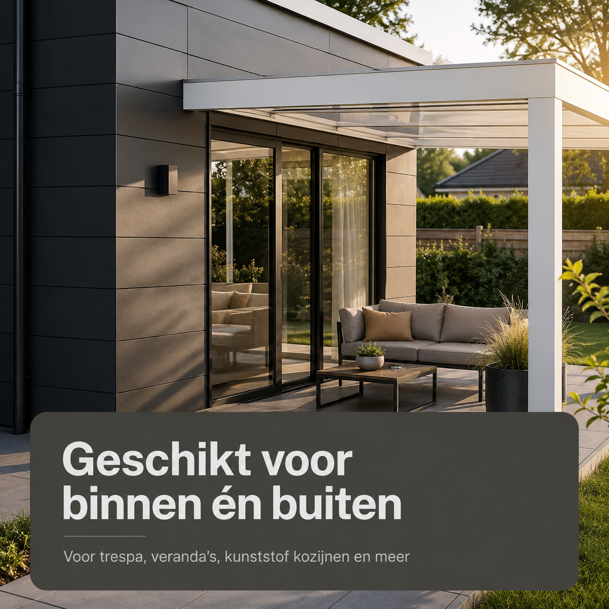 geschikt voor binnen en buiten