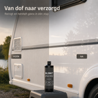 van dof naar verzorgd door de caravan shampoo