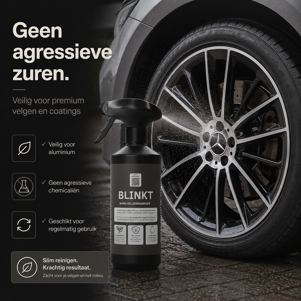 velgenreiniger met een veilige milieuvriendelijke formule