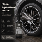 velgenreiniger met een veilige milieuvriendelijke formule